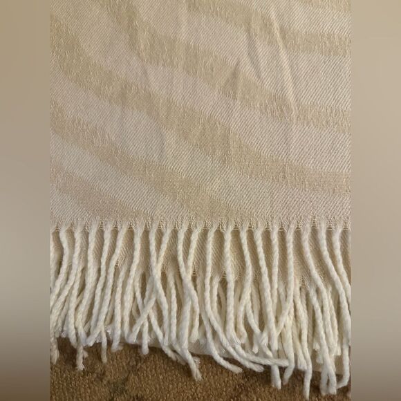 Thula Tula African Zebra Blanket Ivory NWOT - Picture 5 of 9